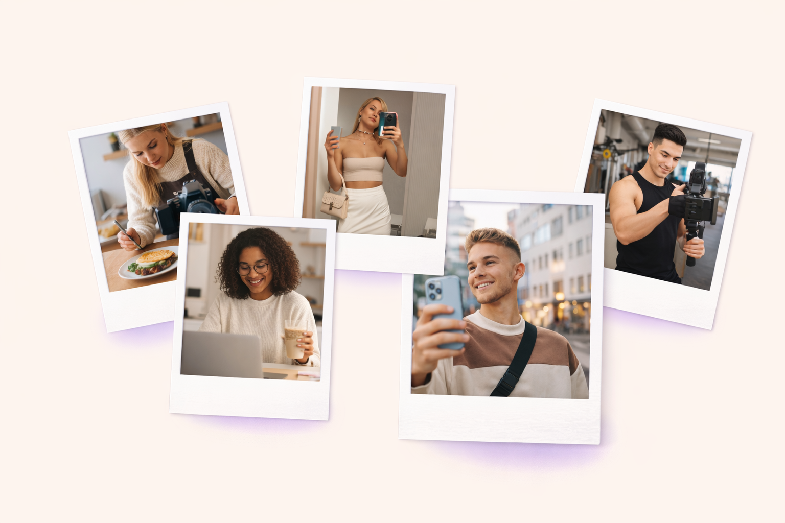 Influencere som skaper innhold